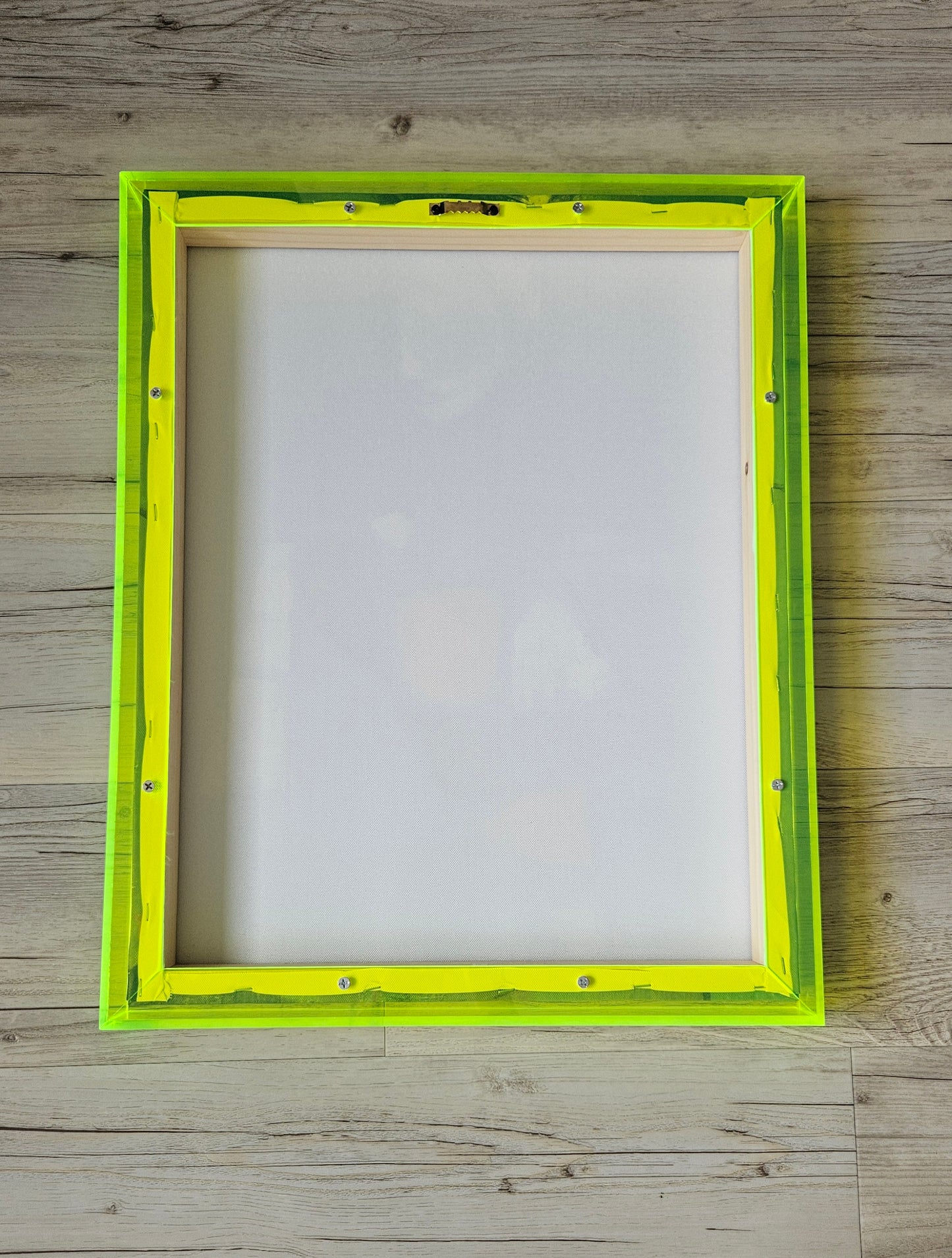 Abstract Hand Embellished Canvas Art In
Acrylic Frame
