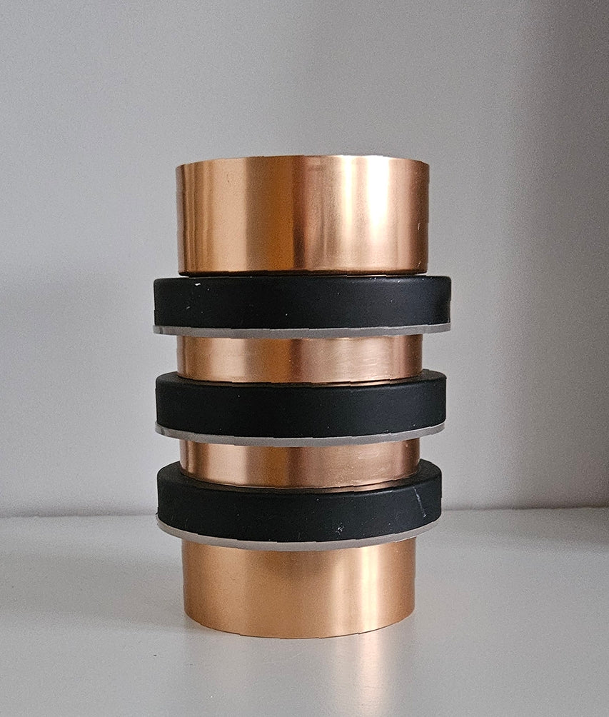 Retro Copper & Black Lampshade