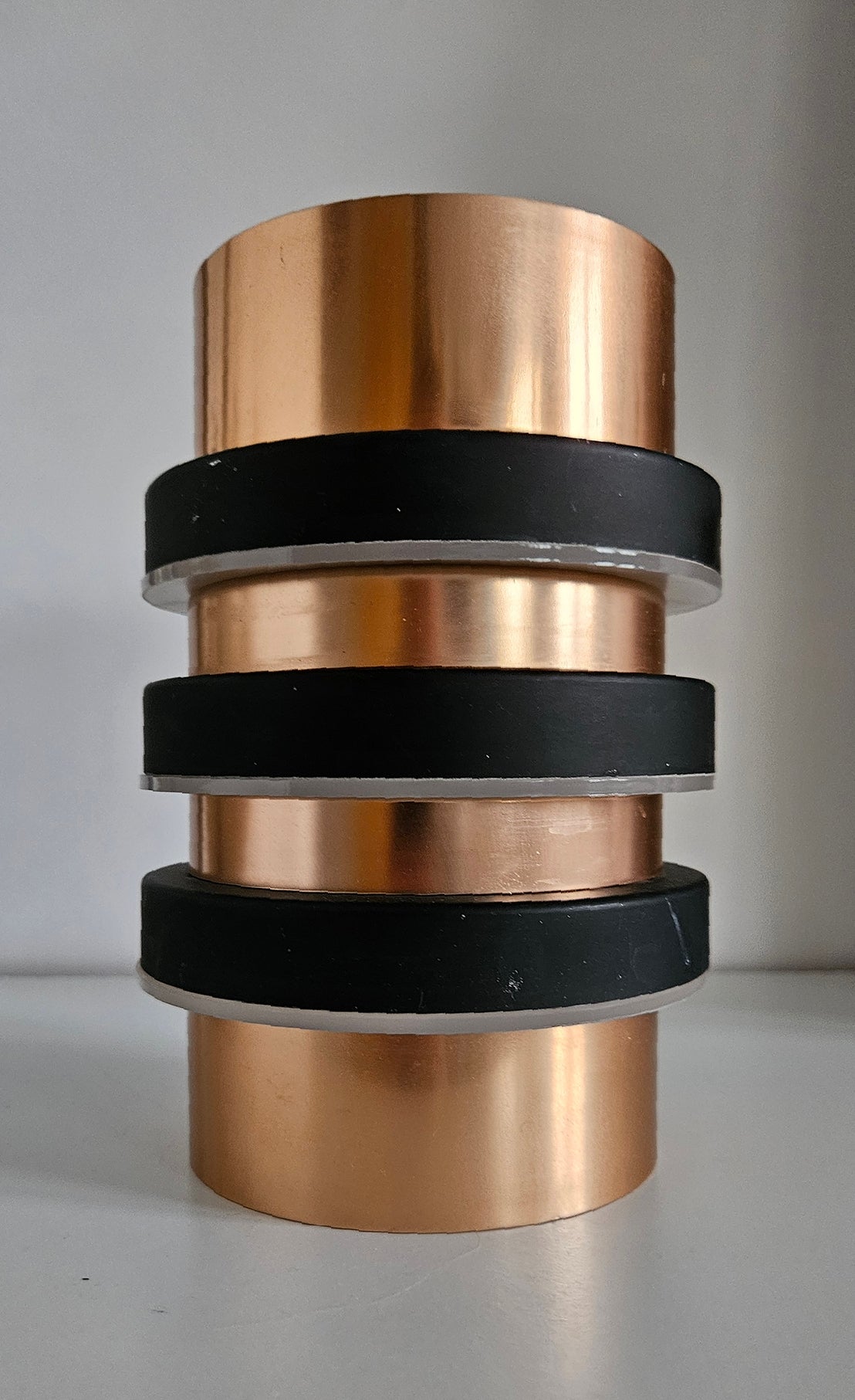 Retro Copper & Black Lampshade