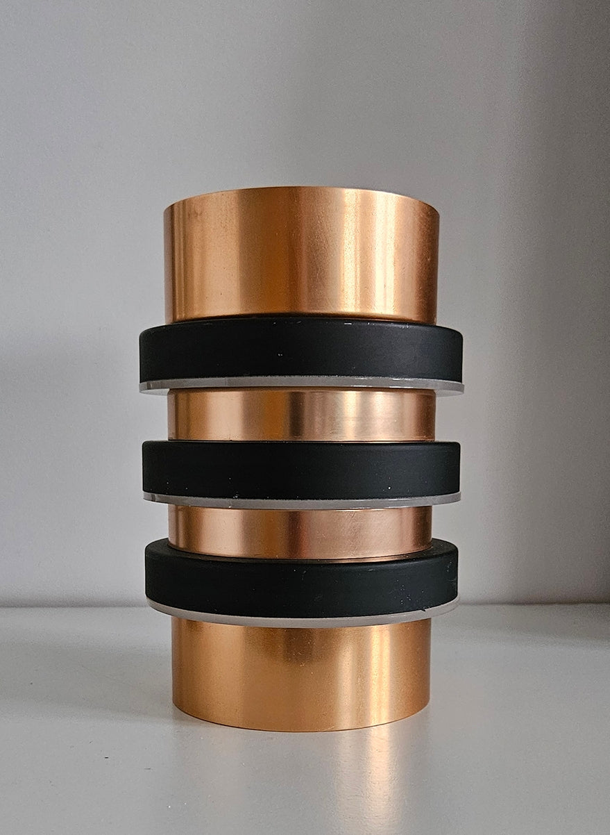Retro Copper & Black Lampshade