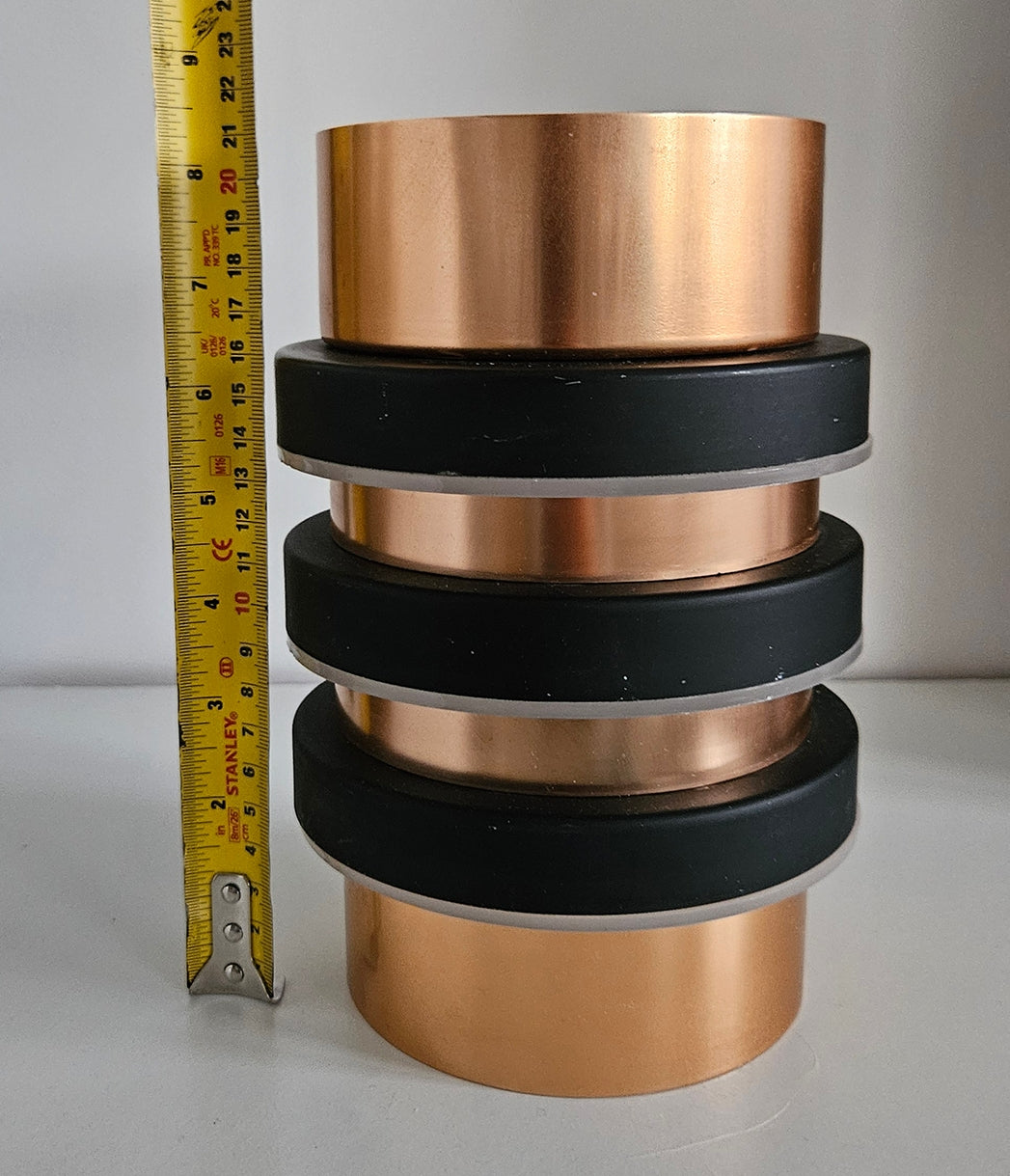 Retro Copper & Black Lampshade