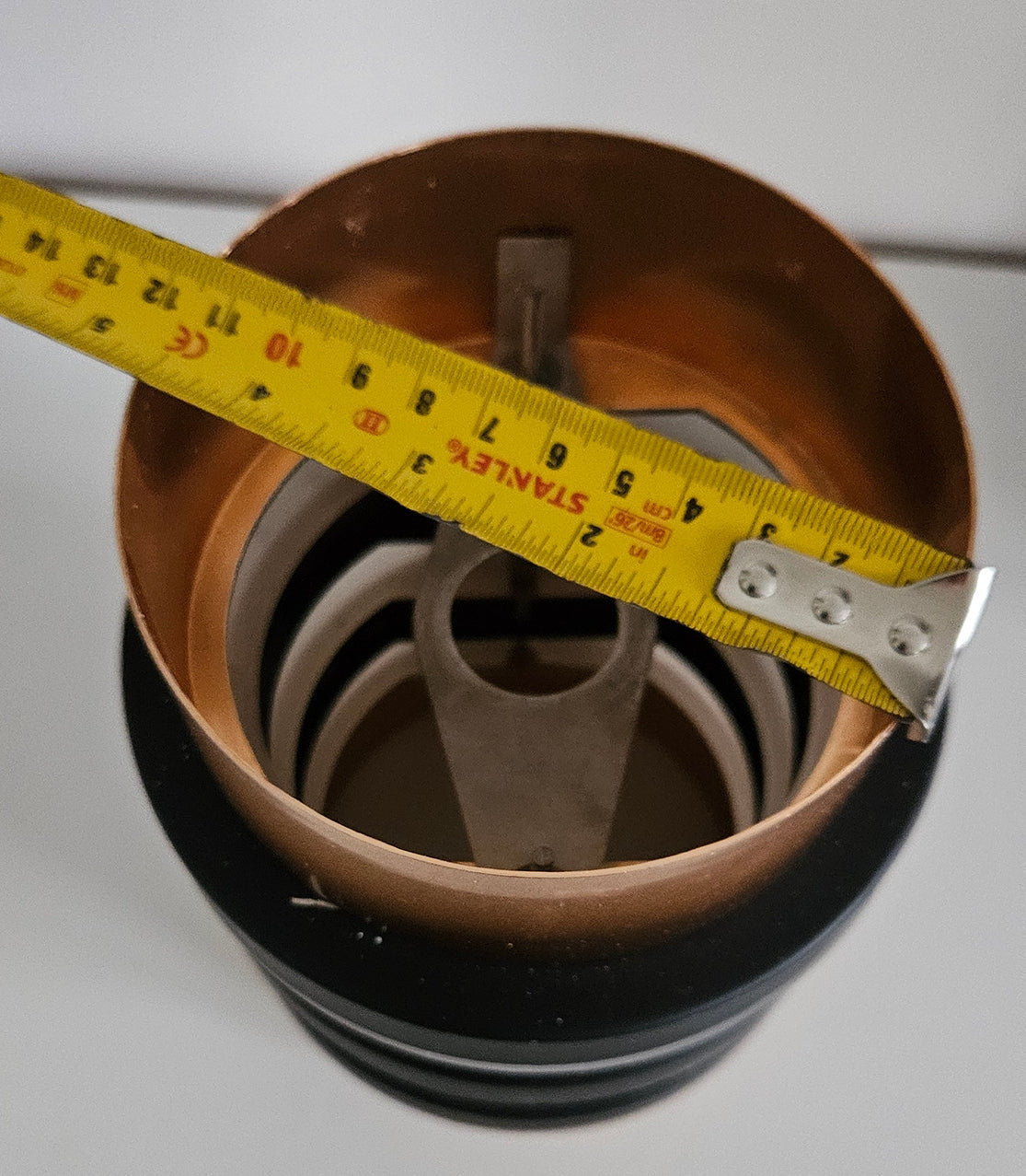 Retro Copper & Black Lampshade