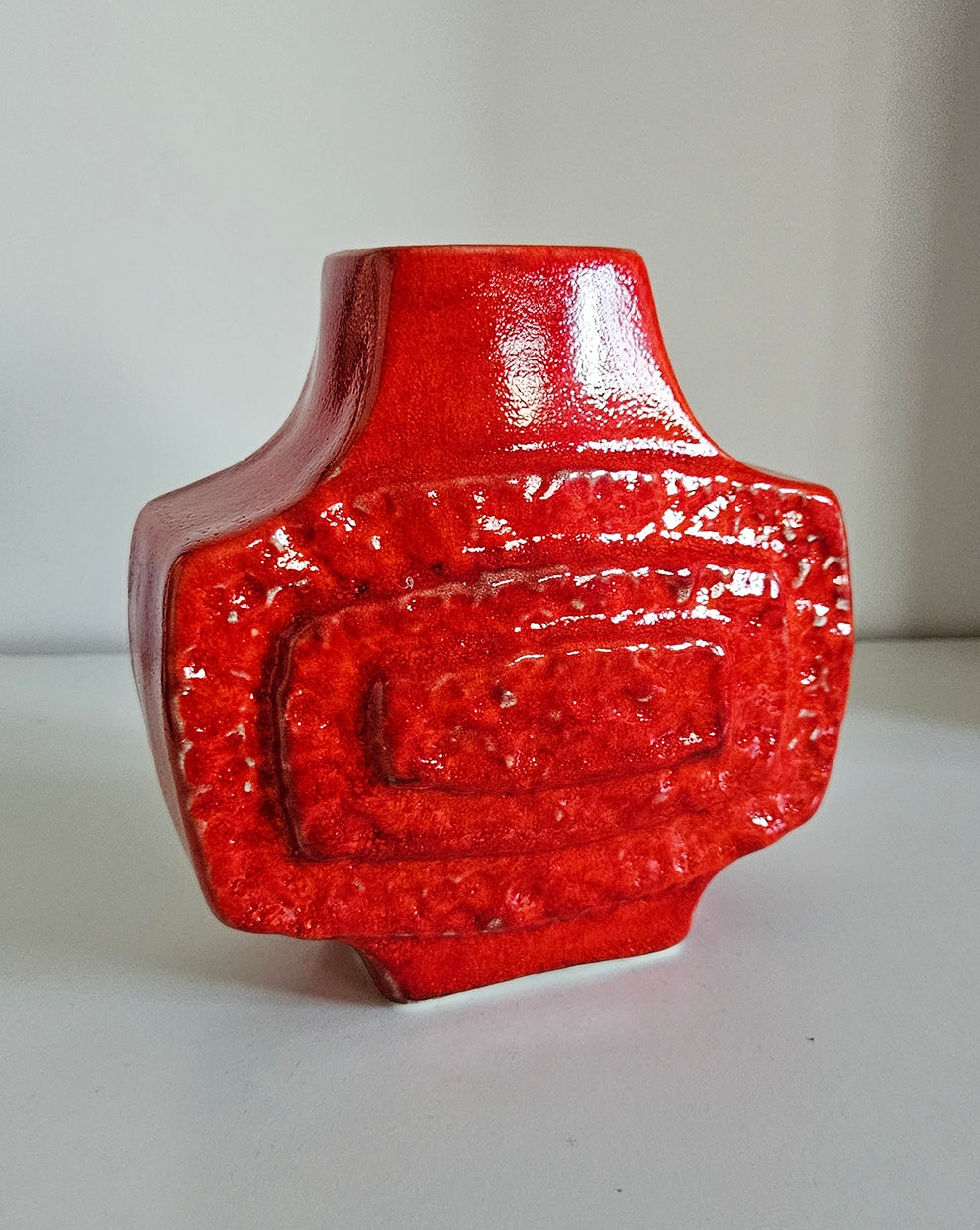 Retro Mid-Century Style Studio Pottery Vase