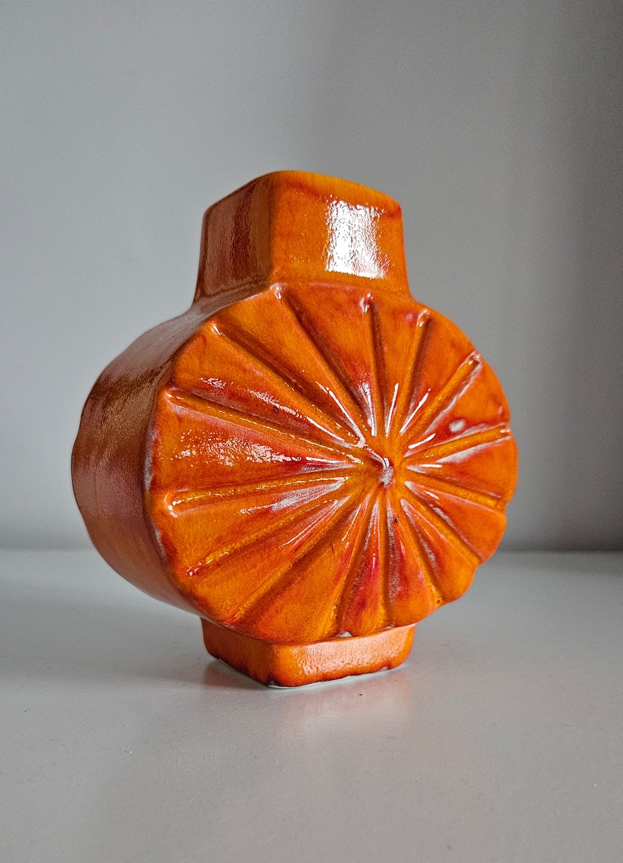 Retro Mid-Century Style Studio Pottery Vase
