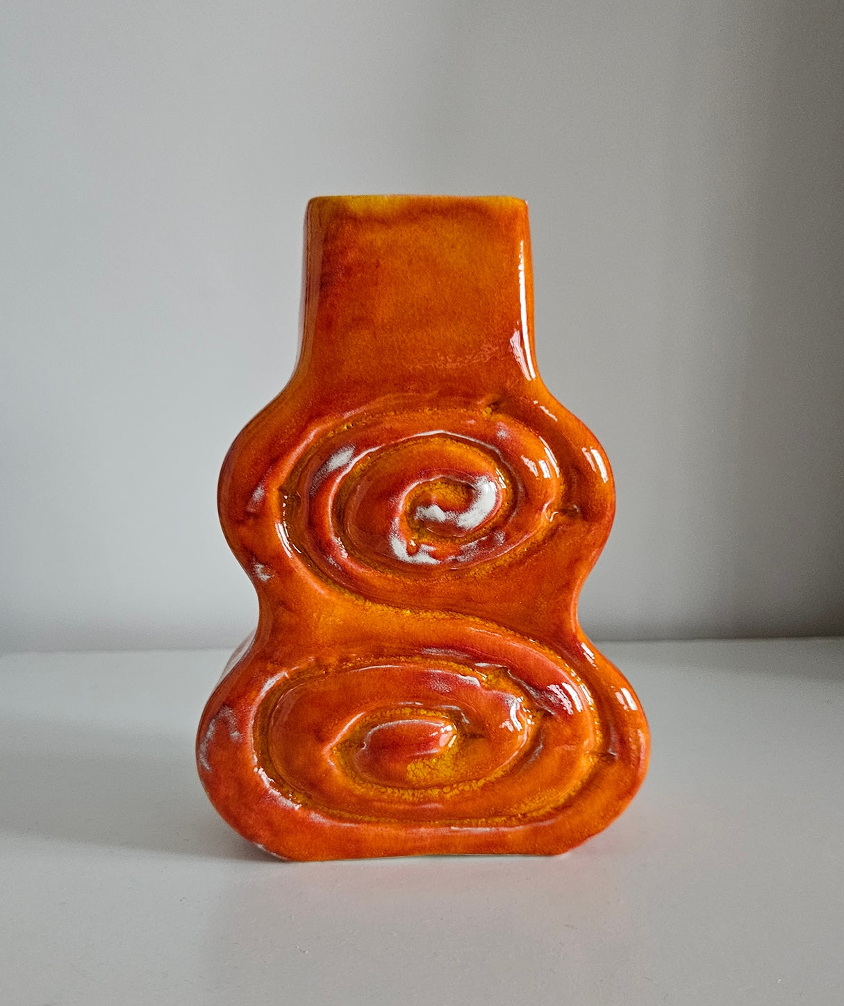 Retro Mid-Century Style Studio Pottery Vase