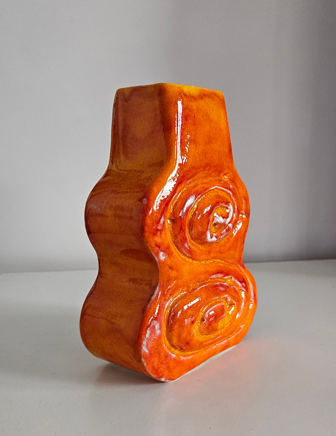 Retro Mid-Century Style Studio Pottery Vase