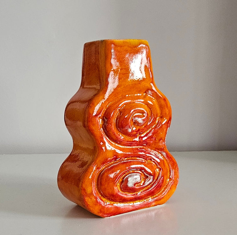 Retro Mid-Century Style Studio Pottery Vase
