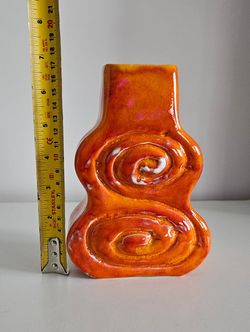 Retro Mid-Century Style Studio Pottery Vase
