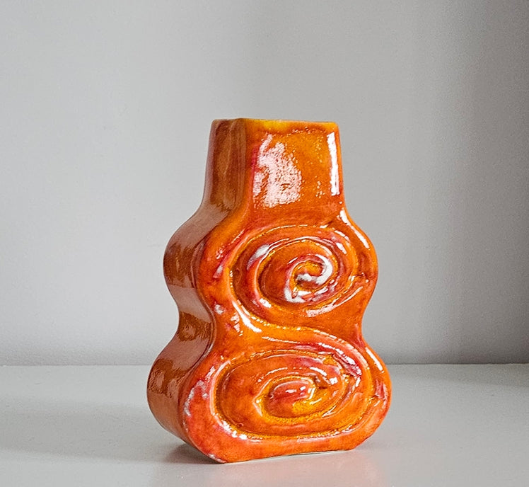 Retro Mid-Century Style Studio Pottery Vase