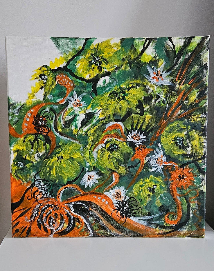 Original Abstract Acrylic Painting