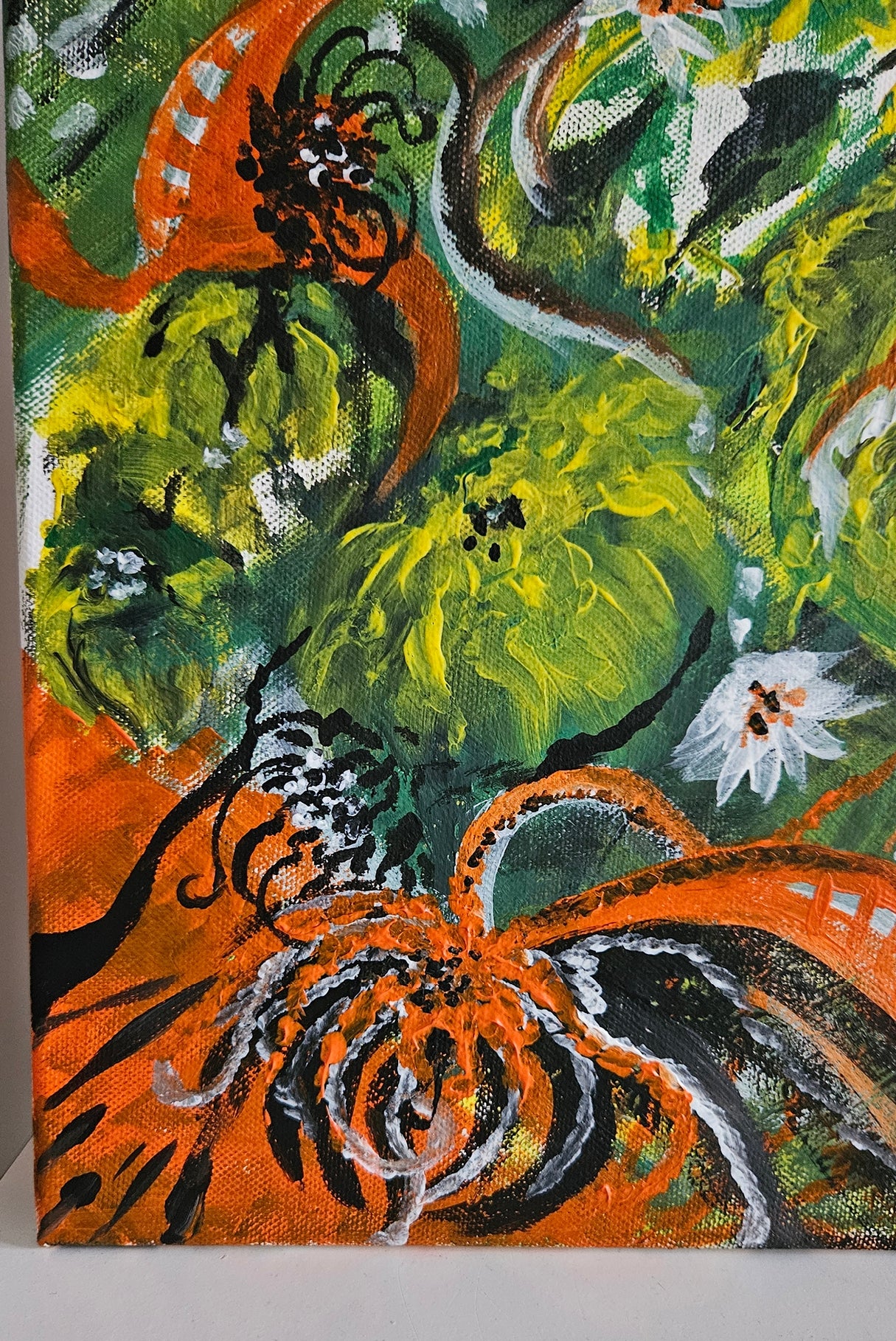 Original Abstract Acrylic Painting
