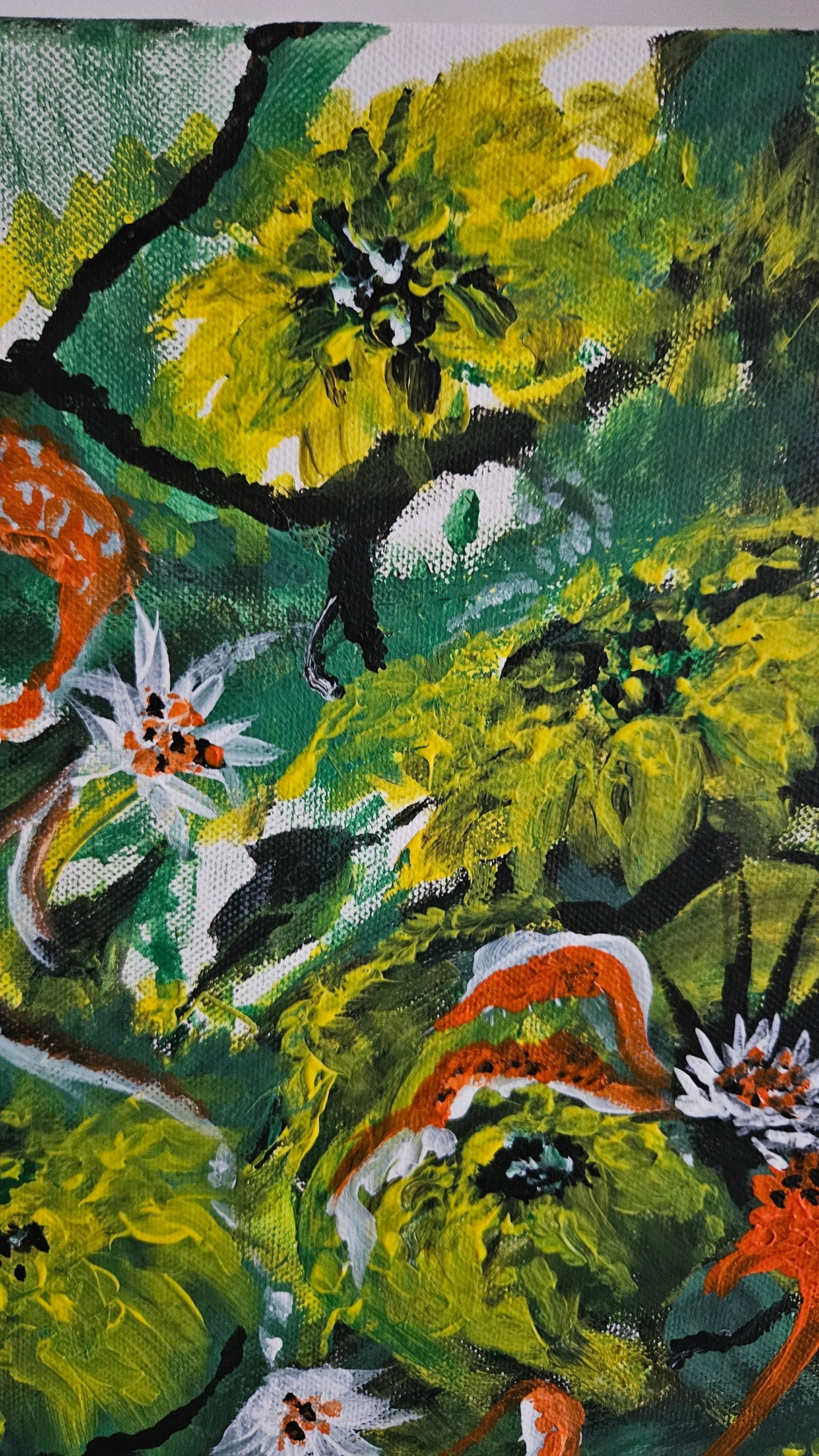 Original Abstract Acrylic Painting
