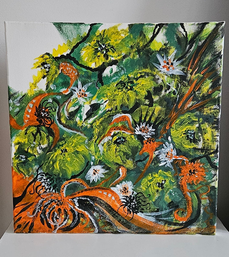 Original Abstract Acrylic Painting