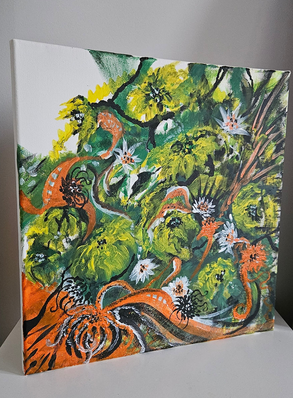 Original Abstract Acrylic Painting