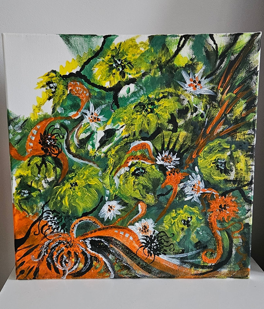 Original Abstract Acrylic Painting