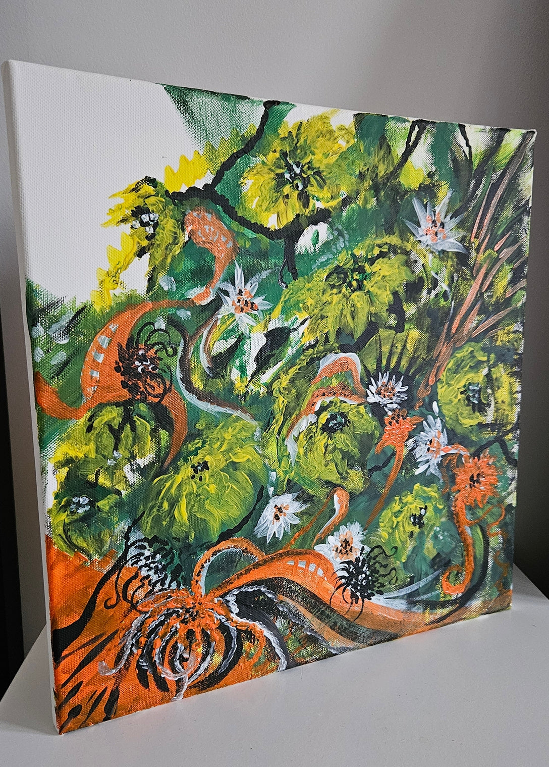 Original Abstract Acrylic Painting