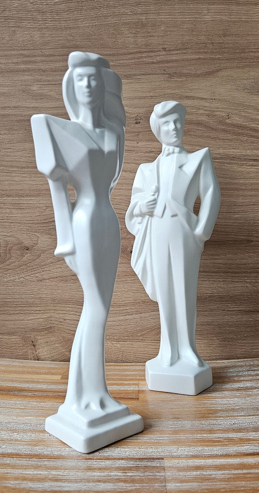 Vintage Art Deco Style Ceramic Figurines