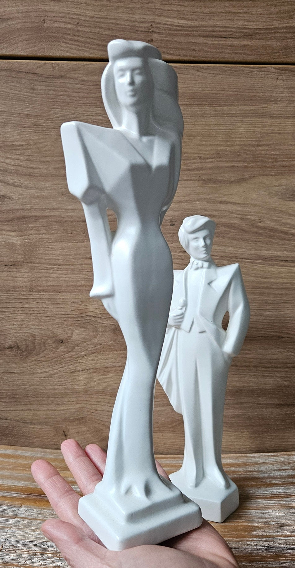 Vintage Art Deco Style Ceramic Figurines
