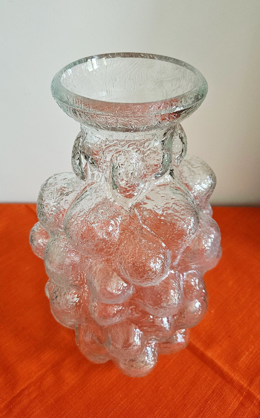1970's Pavel Panek Sklo Union Glass Vase