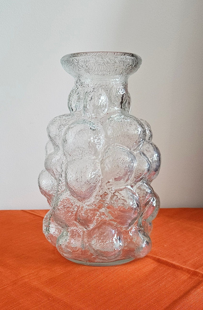 1970's Pavel Panek Sklo Union Glass Vase