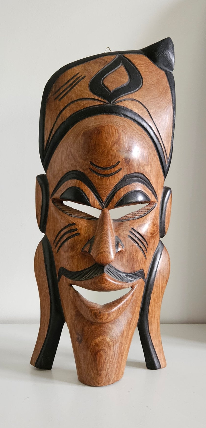Vintage Hand Carved African Wooden Mask