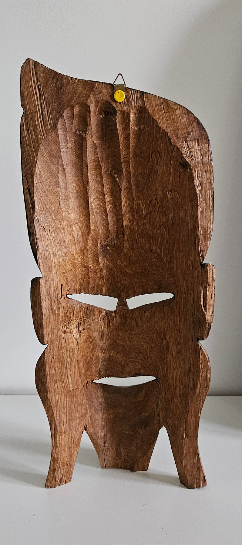Vintage Hand Carved African Wooden Mask