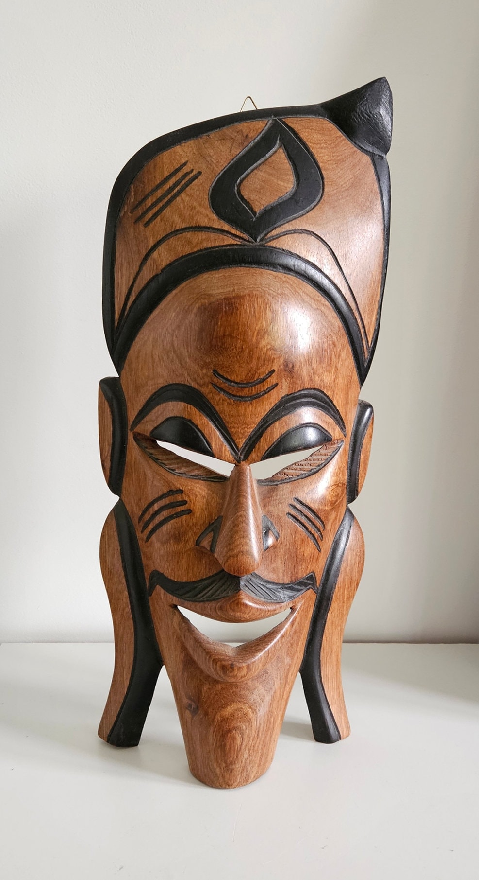 Vintage Hand Carved African Wooden Mask