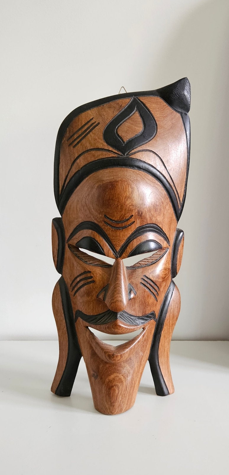 Vintage Hand Carved African Wooden Mask