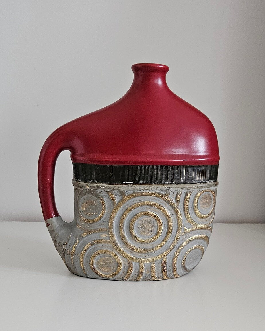 Retro Decorative Ceramic Vase With Handle