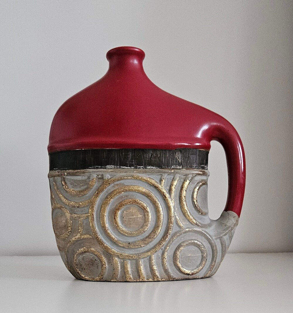 Retro Decorative Ceramic Vase With Handle