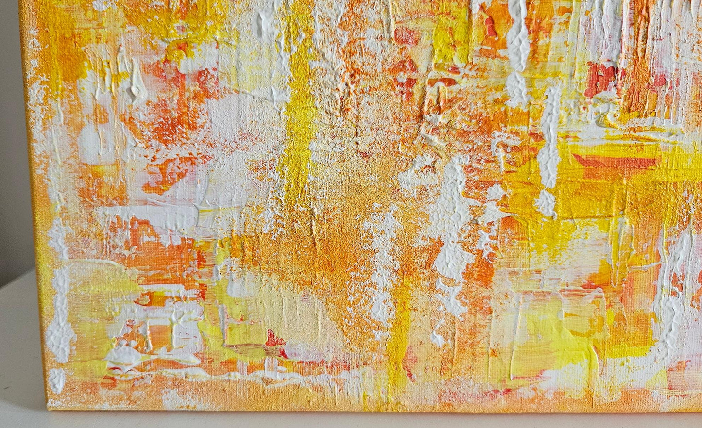 Original Abstract Acrylic Painting 'Sunny Rain'