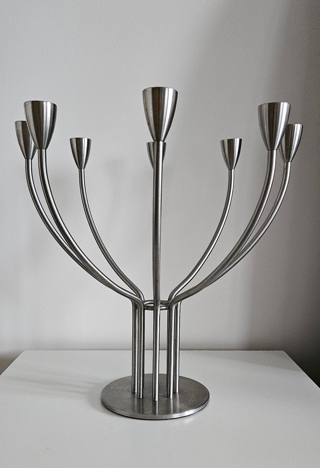 Vintage Ikea Stockholm 8 Arm Candelabra Designed By M. Hagberg & K. Hagberg