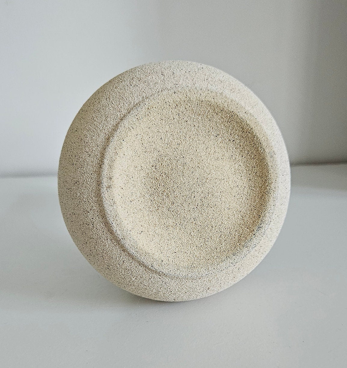 Retro Geometric Sand Texture Vase
