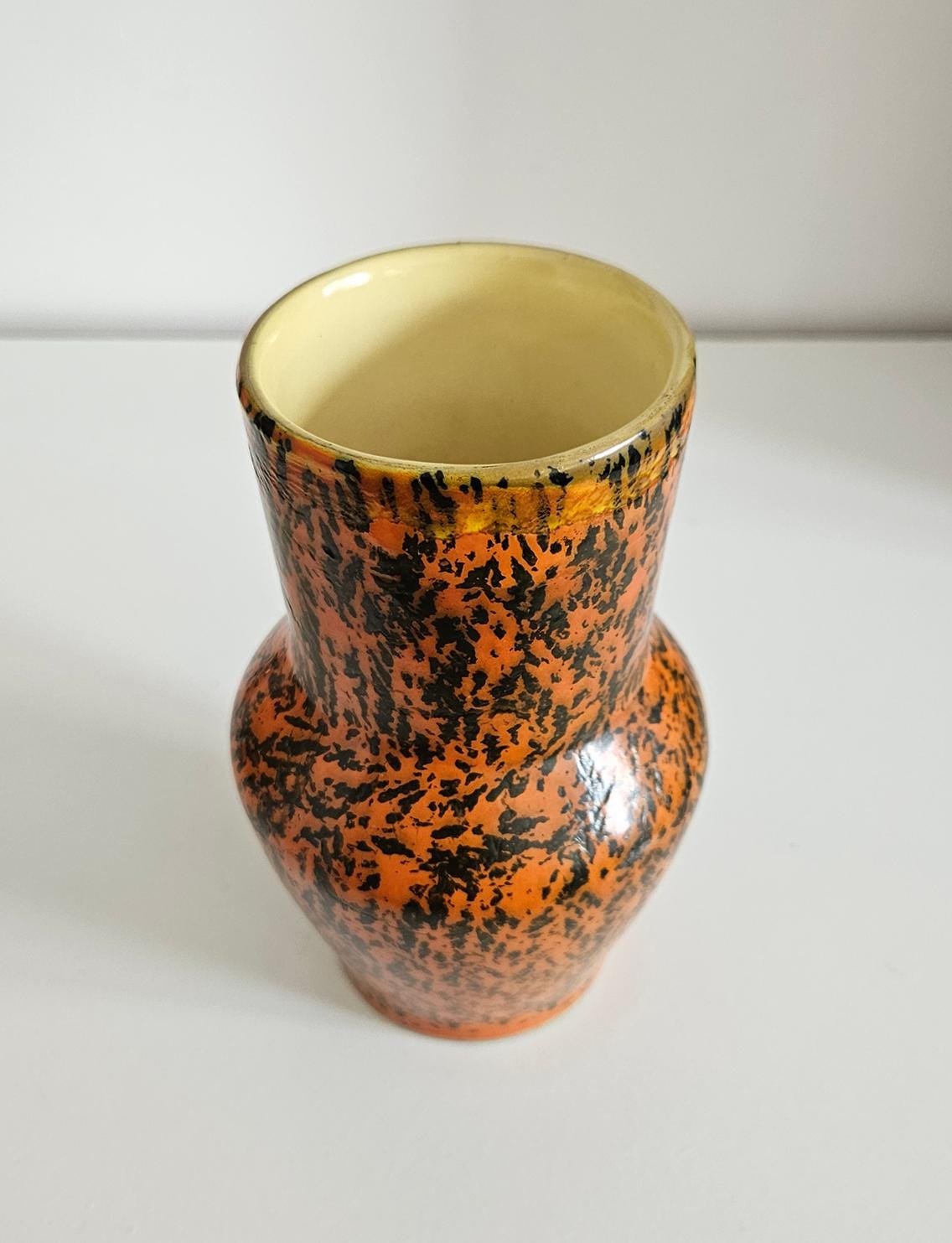 Mid-Century Hungarian Tofej Ceramic Vase