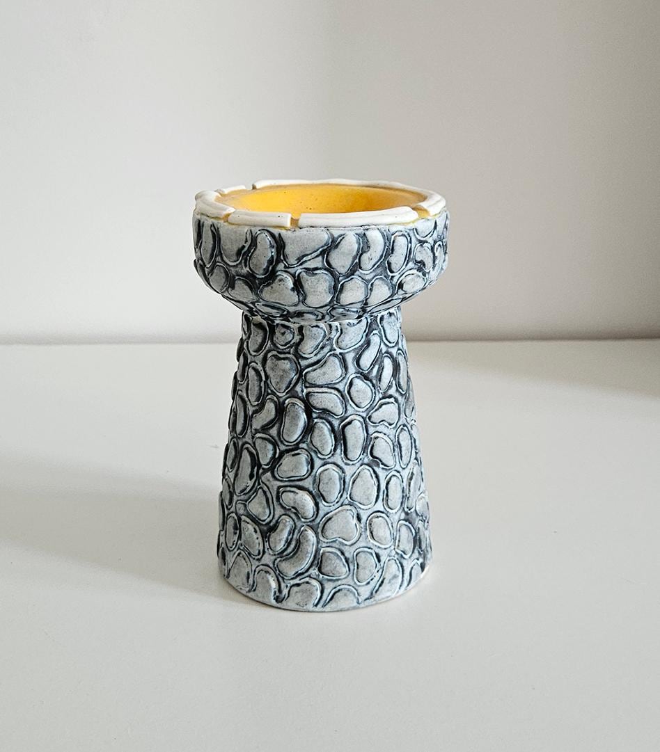 Mid-Century Hungarian Candle Holder By Karoly Kiraly