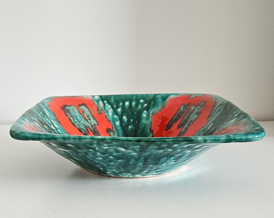 Mid-Century Hungarian Studio Pottery Wall Plate
