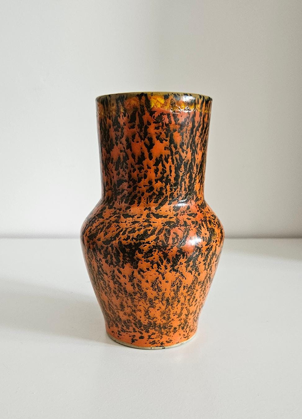 Mid-Century Hungarian Tofej Ceramic Vase