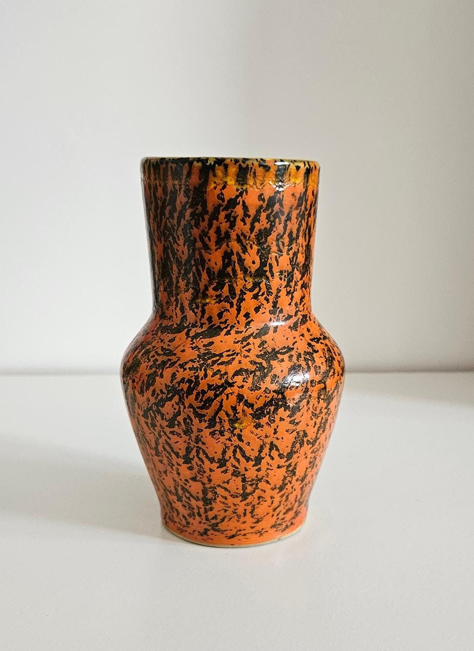 Mid-Century Hungarian Tofej Ceramic Vase