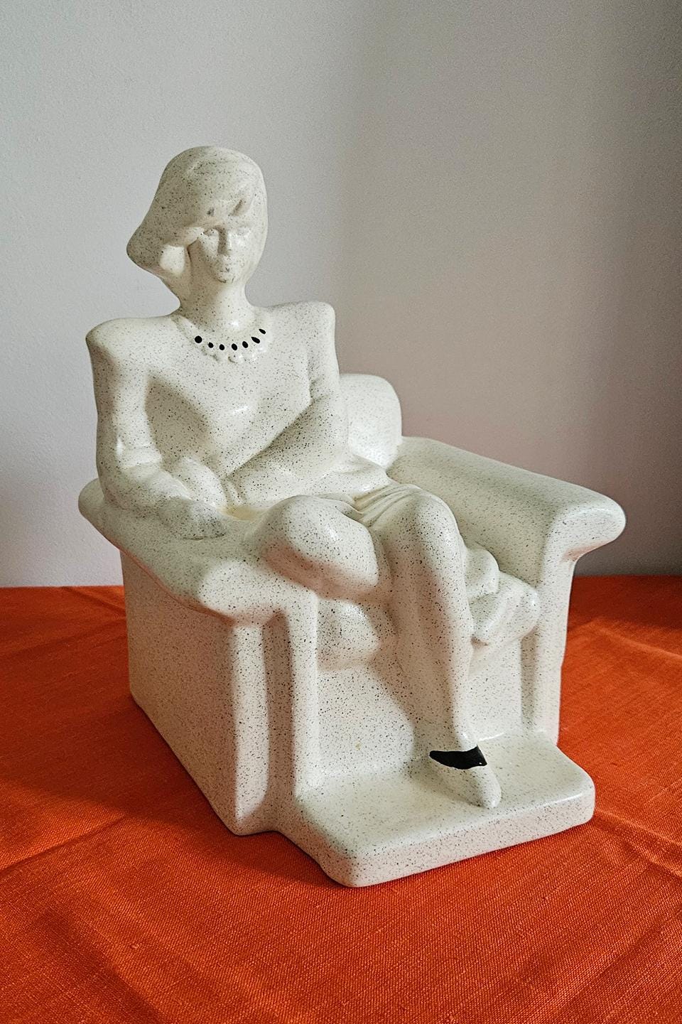 Vintage Art Deco Style Ceramic Figurines
