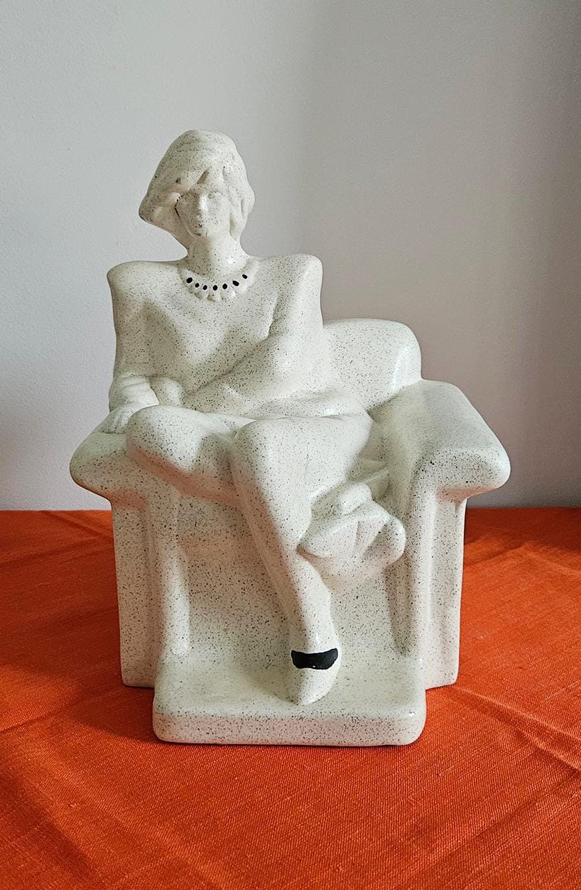 Vintage Art Deco Style Ceramic Figurines