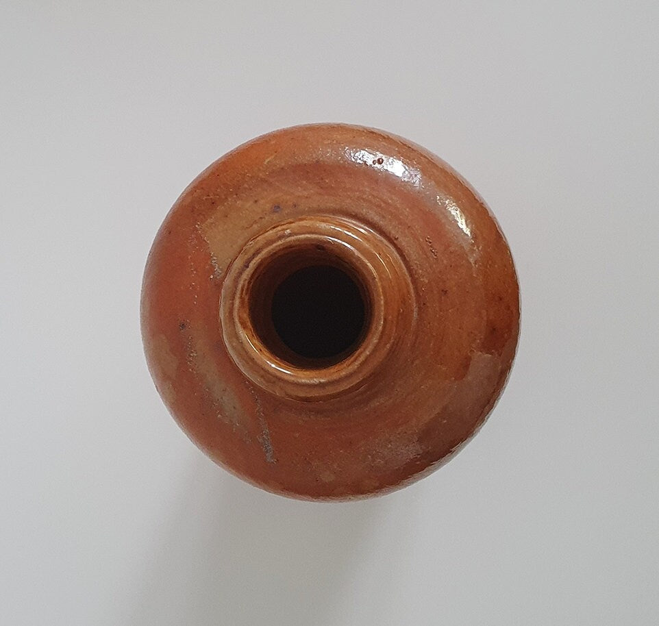 Antique Erven Lucas Bols Het Lootsje AMSTERDAM Stoneware Bottle