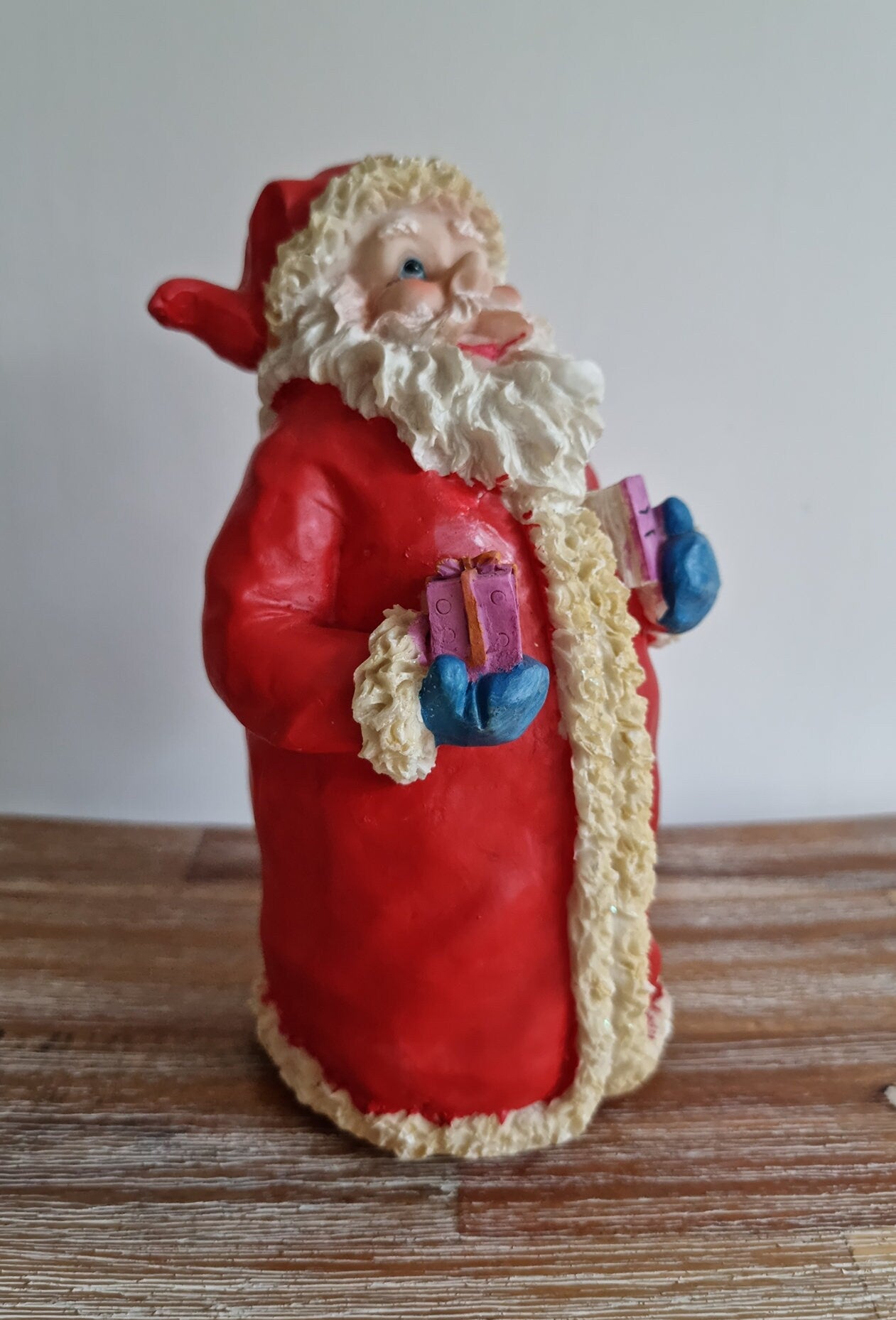 Retro Kitsch Santa Claus Ornament