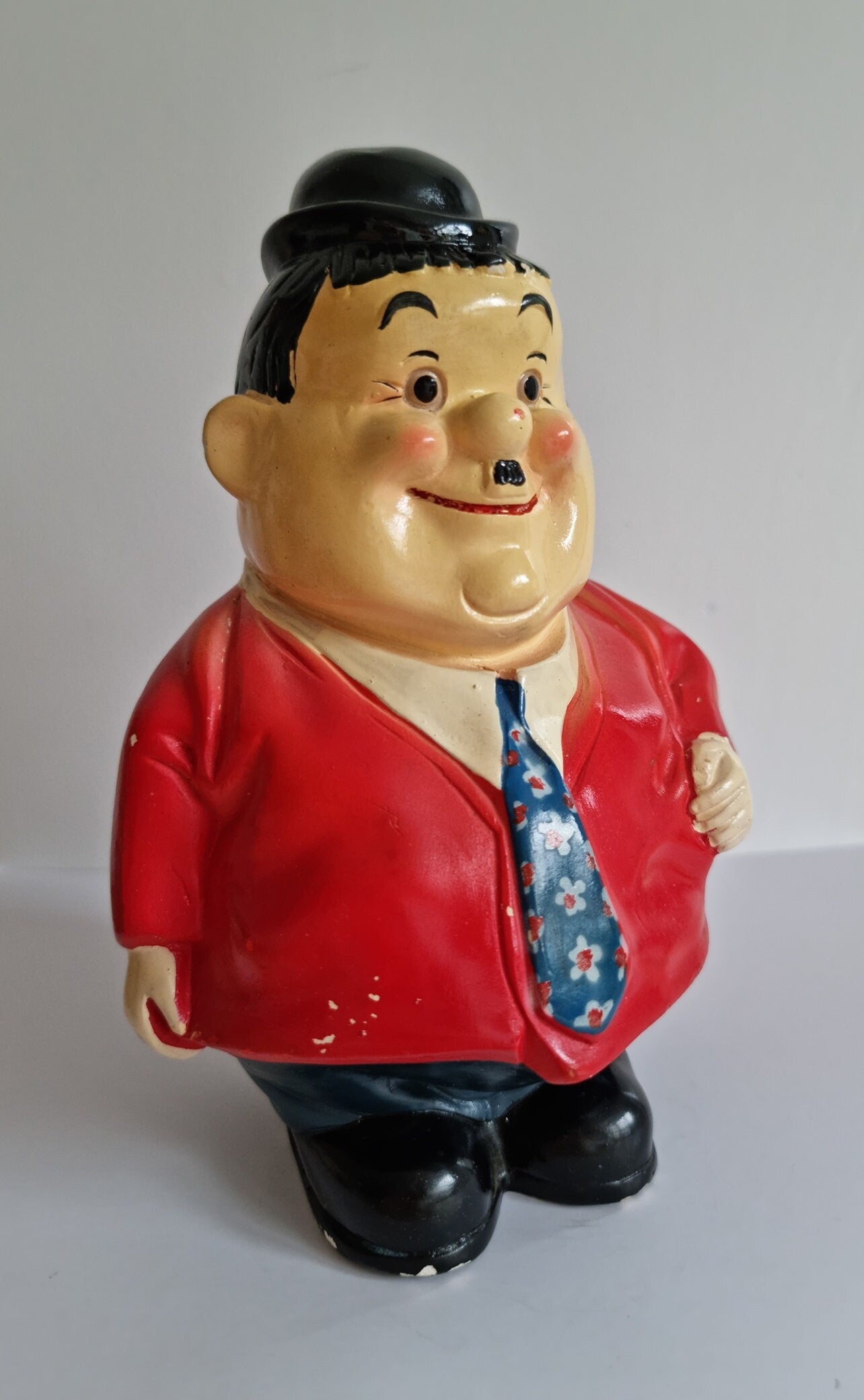 Vintage Oliver Hardy Collectable Money Box