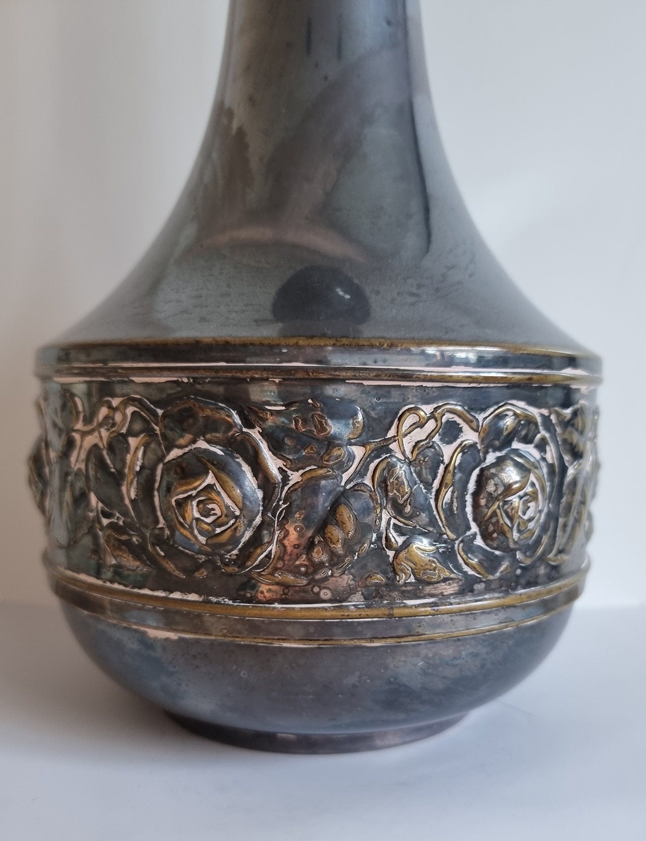 Vintage KDM Royal Holland Pewter Vase
