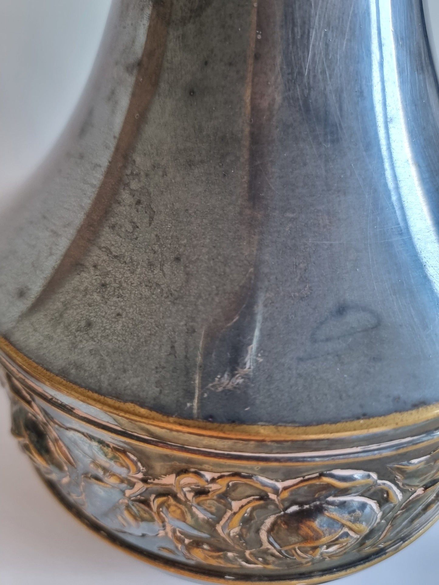 Vintage KDM Royal Holland Pewter Vase