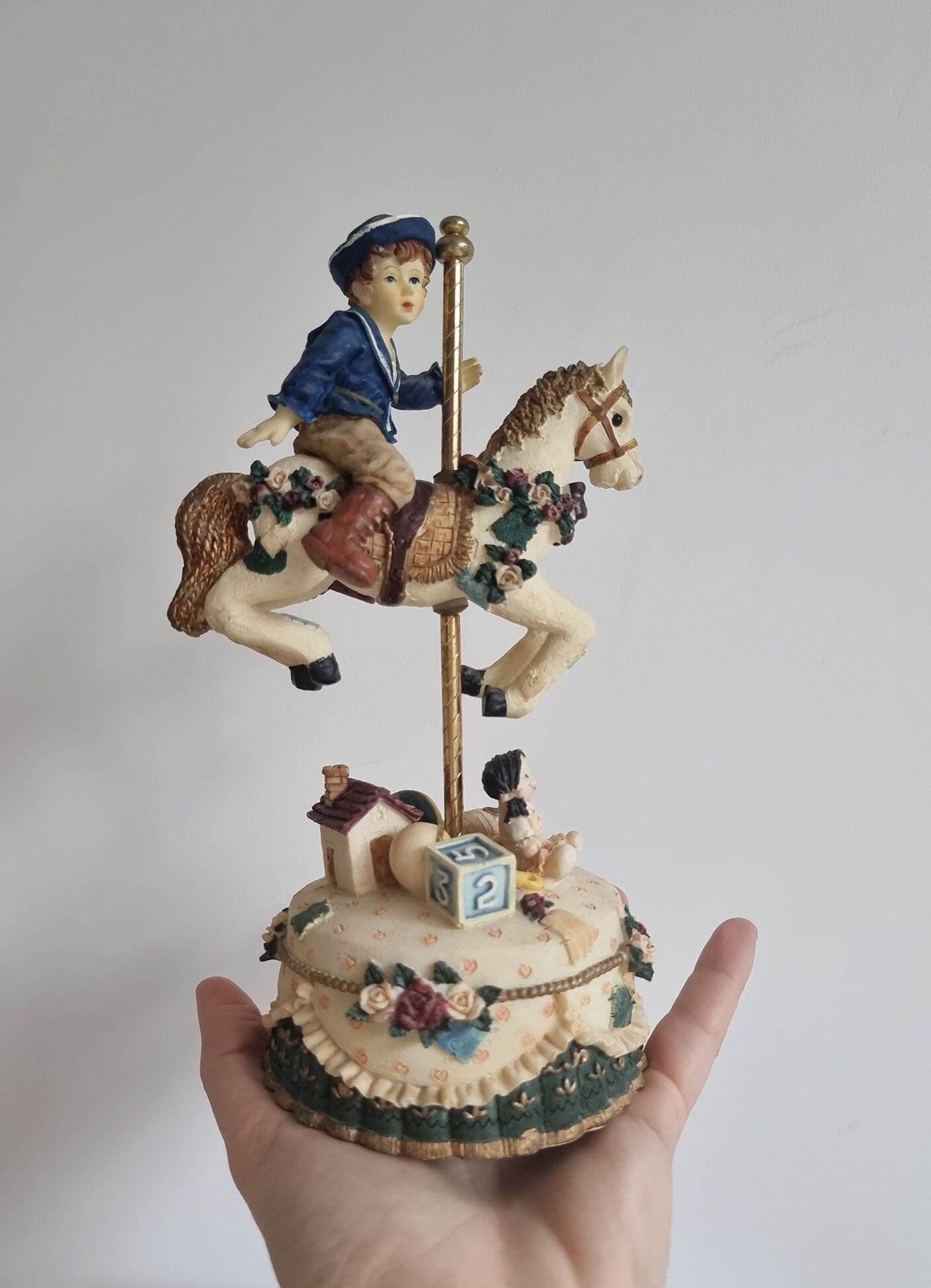 Vintage Regency Fine Arts - All The Fun Of The Fair - Musical Carousel