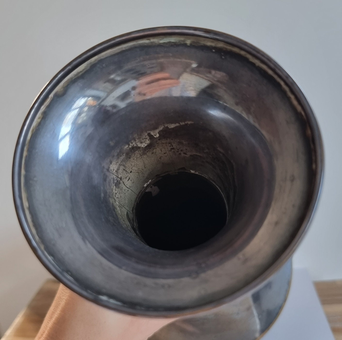 Vintage KDM Royal Holland Pewter Vase