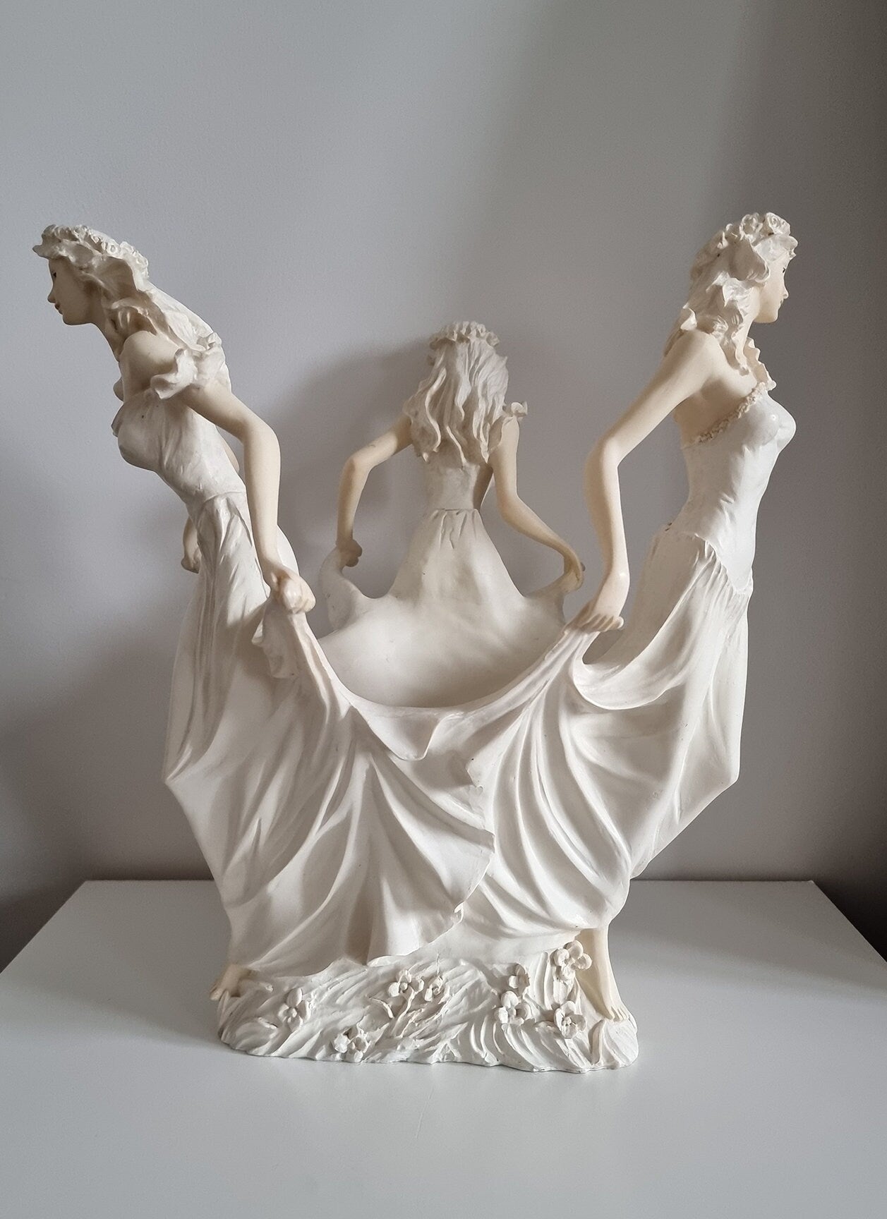 Vintage Large Three Graces Planter/Bowl/Vase