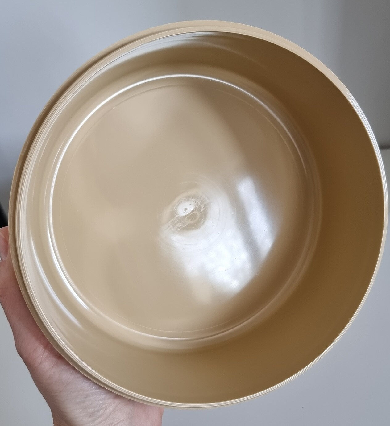 Pair Of Retro Embee Plastic Round Kitchen Food Storage Containers
