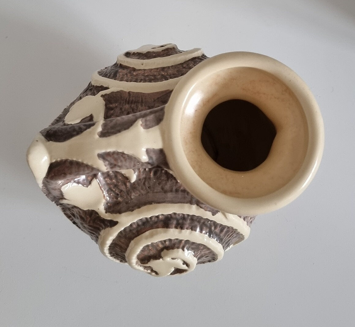 Vintage Burleigh Ware Burgess & Leigh Ivy Design Jug Vase, Burslem England